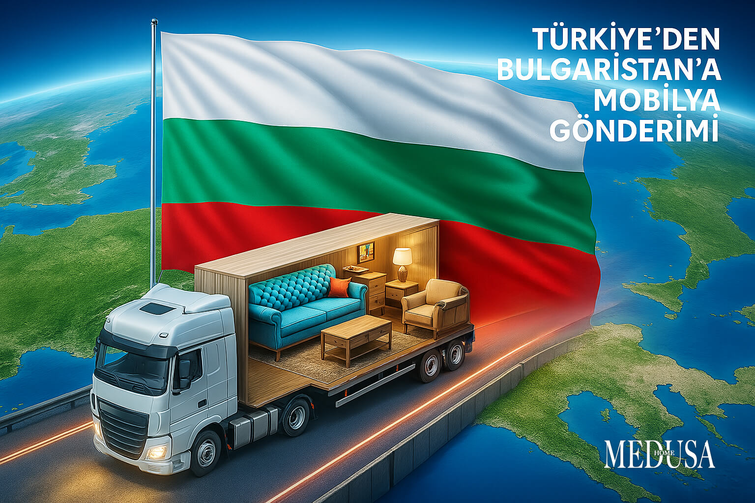 🚚 Türkiye'den Bulgaristan'a Mobilya Gönderimi | Medusa Home Mobilya 🚚