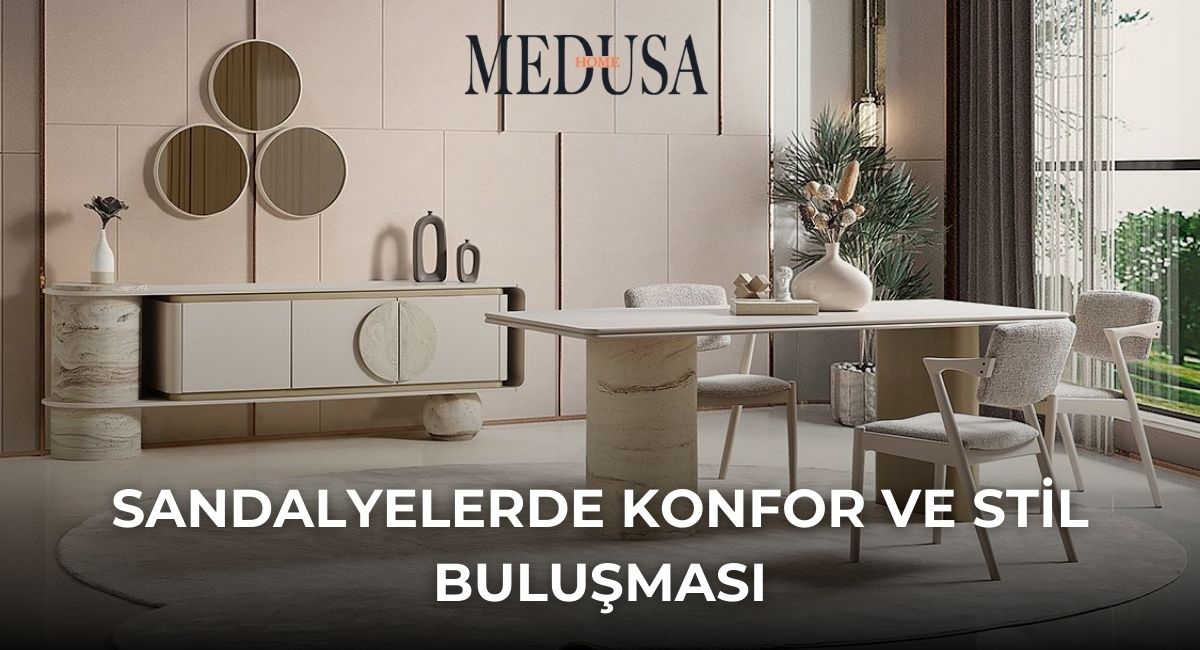 Sandalyelerde Konfor ve Stil Buluşması