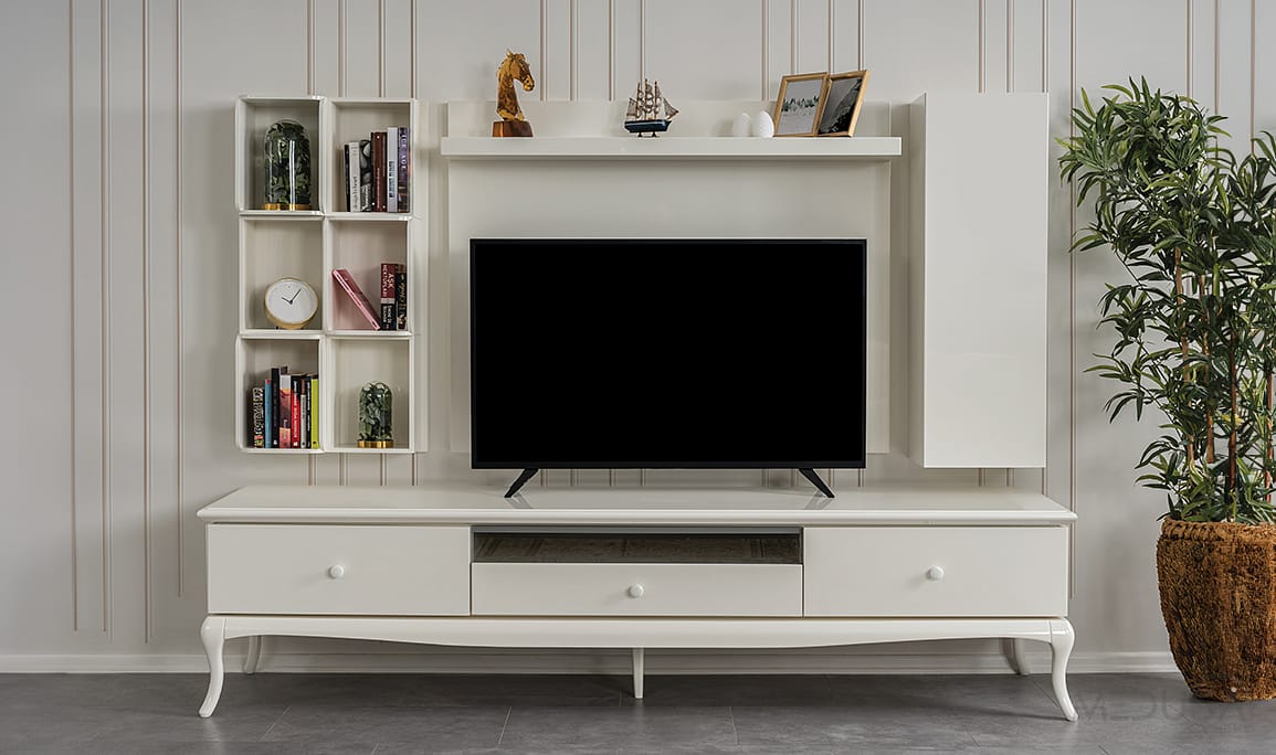 Medusa Home Mobilya - Art White Tv Ünitesi