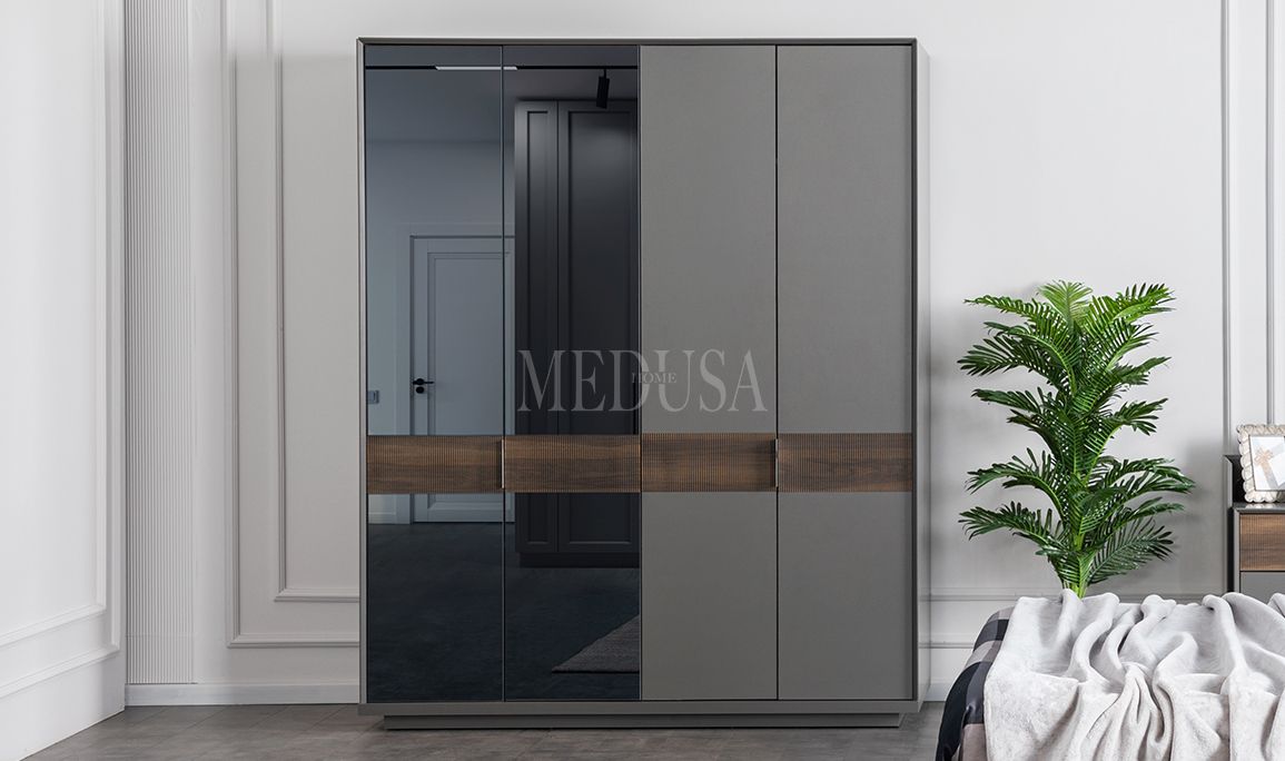 Medusa Home Mobilya - Falcon 4 Kapılı Gardırop