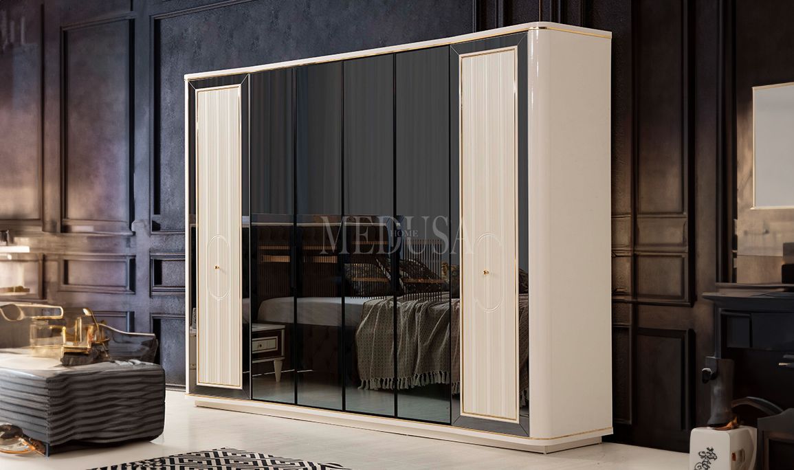 Medusa Home Mobilya - Luxury White New Gardırop