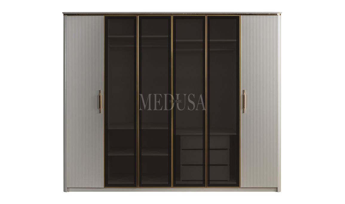 Medusa Home Mobilya - Royal Gold Gardırop